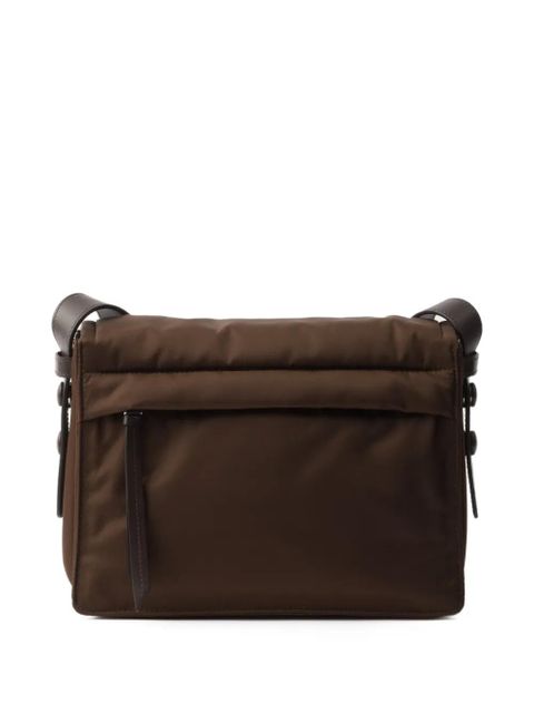 Prada small Traveller padded shoulder bag - Brown