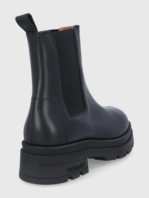 Trussardi Sztyblety skórzane Beatles