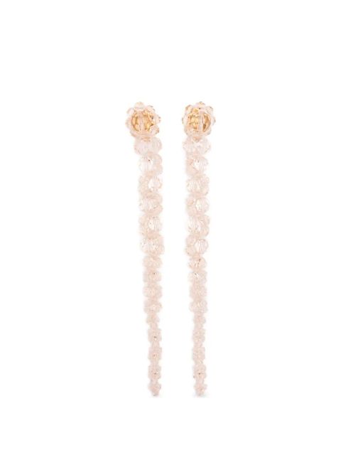 Simone Rocha beaded drop earrings - Gold - zdjęcie produktu nr 1