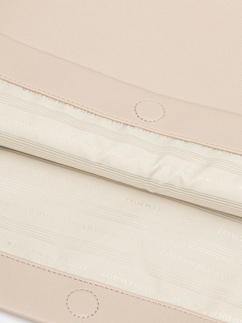 Tommy Hilfiger plecak damski kolor beżowy duży gładki AW0AW17654