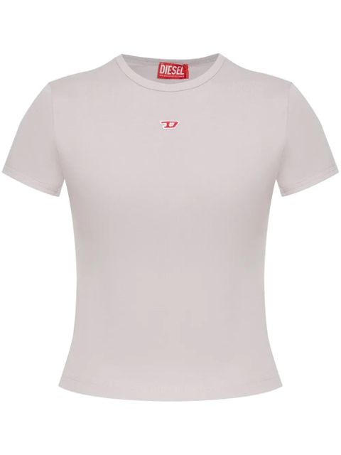 Diesel T-Uncutie-Long-D T-shirt - Purple - zdjęcie produktu nr 1