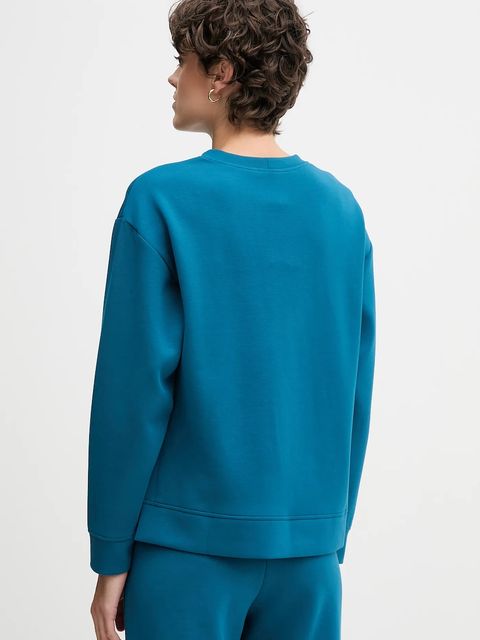 United Colors of Benetton bluza damska kolor turkusowy gładka 3Y2F3M07M