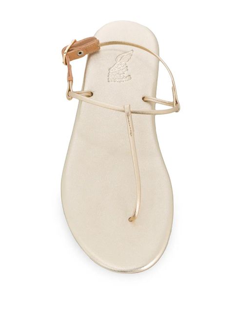 Ancient Greek Sandals Katerina flat sandals - Metallic