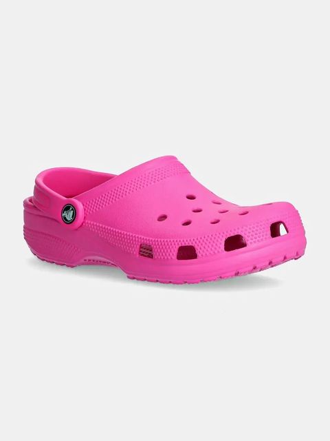 Crocs klapki Classic damskie kolor różowy 10001 - zdjęcie produktu nr 1