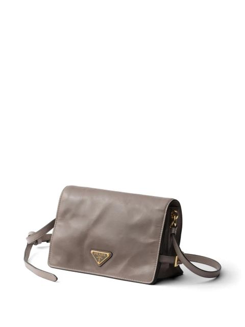 Prada mini leather shoulder bag - Grey - zdjęcie produktu nr 2