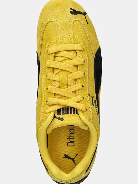 Puma sneakersy zamszowe Speedcat OG kolor żółty 398846