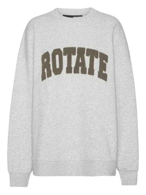 ROTATE BIRGER CHRISTENSEN crew-neck sweatshirt - Grey - zdjęcie produktu nr 1