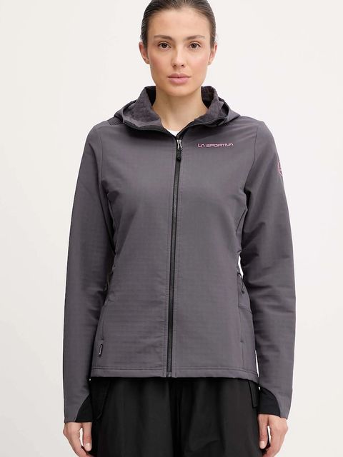 LA Sportiva kurtka sportowa Descender Storm kolor szary ZASF034 - zdjęcie produktu nr 1