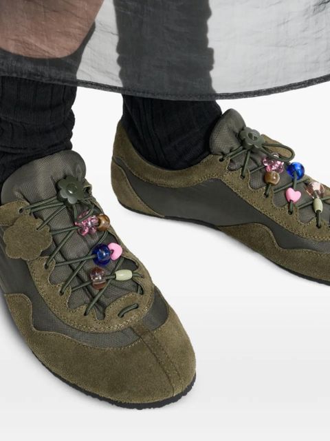 Cecilie Bahnsen Blaise embellished sneakers - Green - zdjęcie produktu nr 2