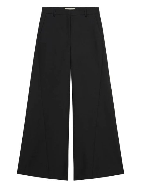Blumarine wide-leg panelled trousers - Black - zdjęcie produktu nr 1
