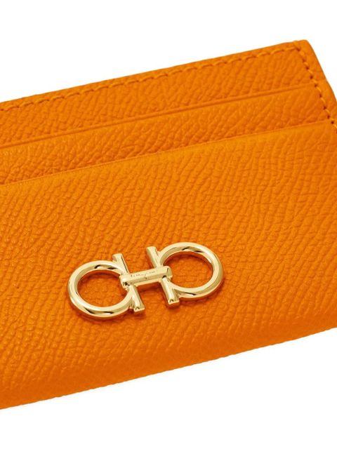 Ferragamo Gancini cardholder - Orange