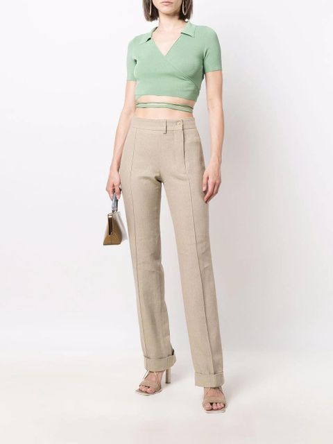 Jacquemus Le Pantalon Fresa tailored trousers - Neutrals