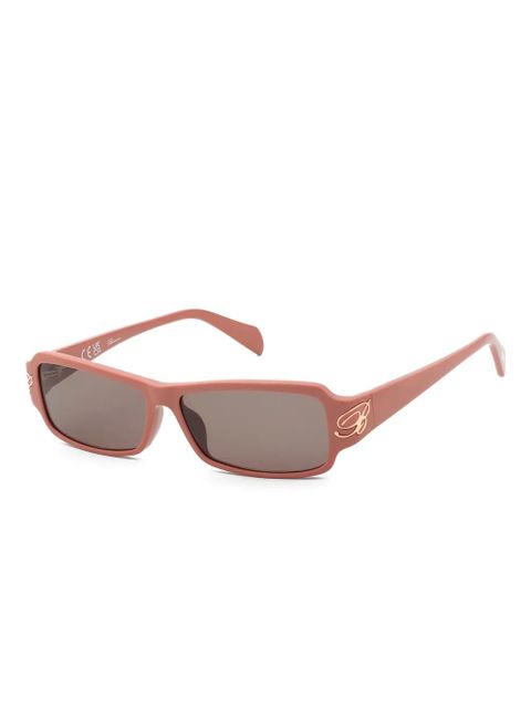 Blumarine rectangular-frame sunglasses - Pink - zdjęcie produktu nr 2