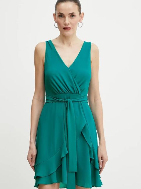 Morgan sukienka ROSVAL kolor zielony mini prosta ROSVAL - zdjęcie produktu nr 1