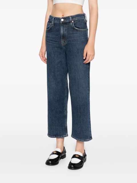 AGOLDE Ren high rise wide leg jeans - Blue - zdjęcie produktu nr 2