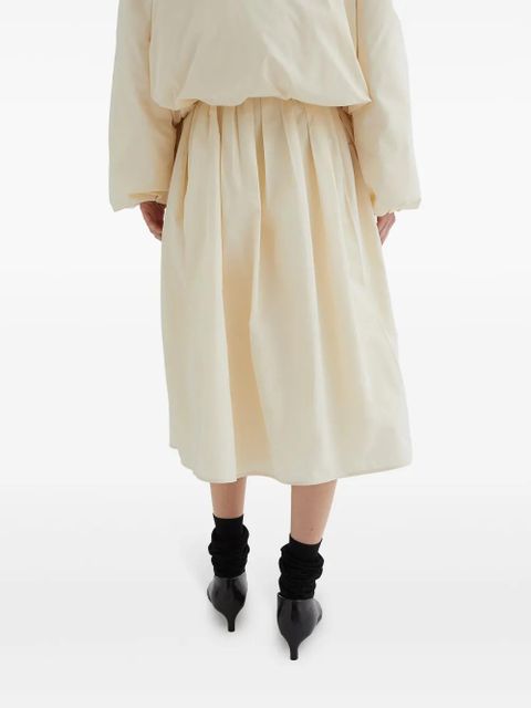 Jil Sander pleated skirt - Neutrals