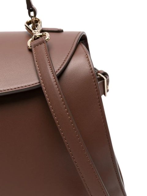 LouLou de Saison flap-closure shoulder bag - Brown