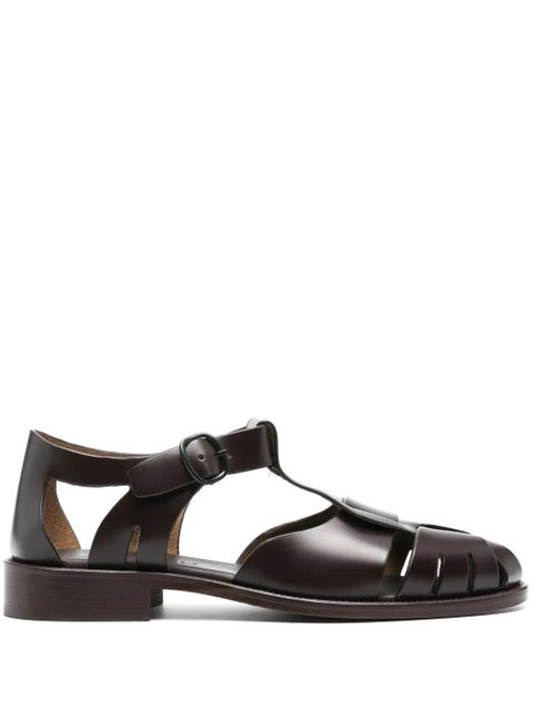 Hereu Pesca leather sandals - Brown - zdjęcie produktu nr 1