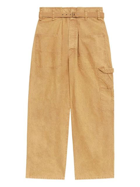 MARANT ÉTOILE Mathilda trousers - Yellow - zdjęcie produktu nr 1