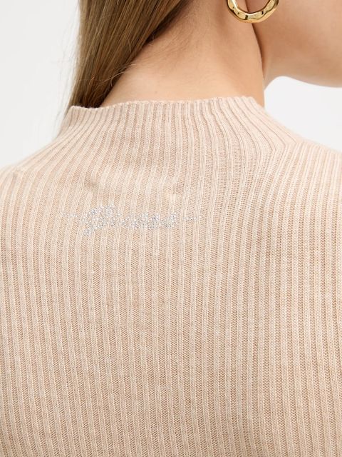 Guess sukienka JULIA kolor beżowy maxi dopasowana W5BK23 Z3OW2