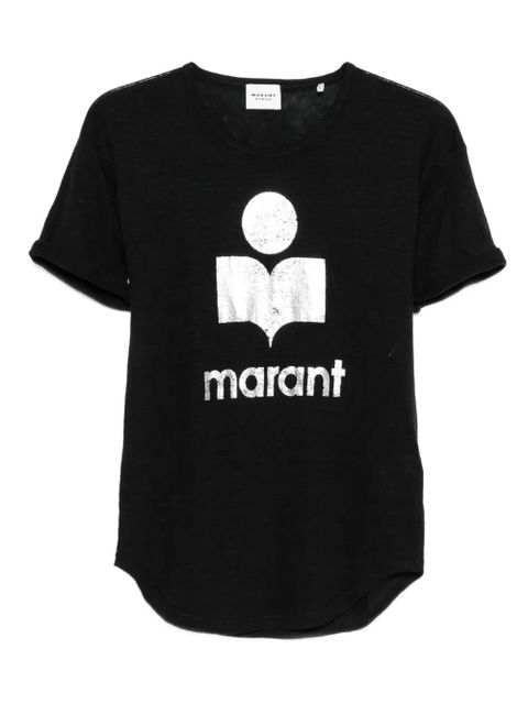 MARANT ÉTOILE logo-print T-shirt - Black - zdjęcie produktu nr 1
