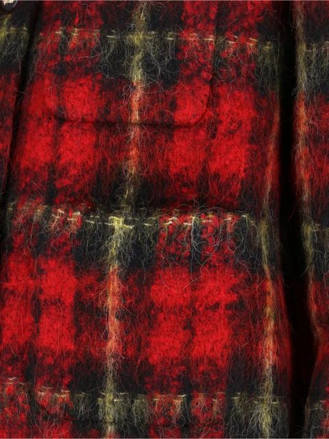 Lauren Ralph Lauren plaid-pattern button tweed jacket - Red - zdjęcie produktu nr 2