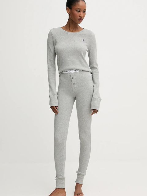 Polo Ralph Lauren piżama damska kolor szary 4P0660 - zdjęcie produktu nr 1