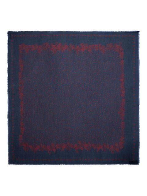 Zadig&Voltaire Kerry heart scarf - Blue - zdjęcie produktu nr 1