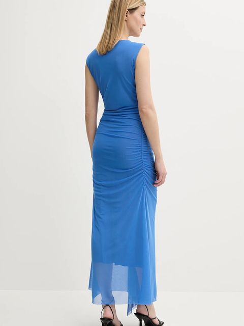 Gestuz sukienka kolor niebieski maxi dopasowana 10910318