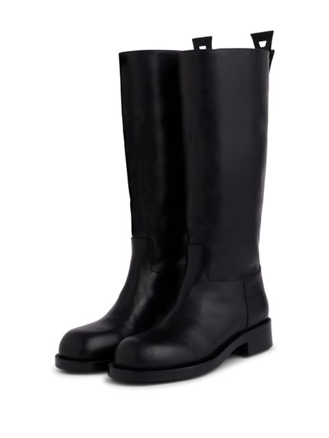 Rabanne leather boots - Black