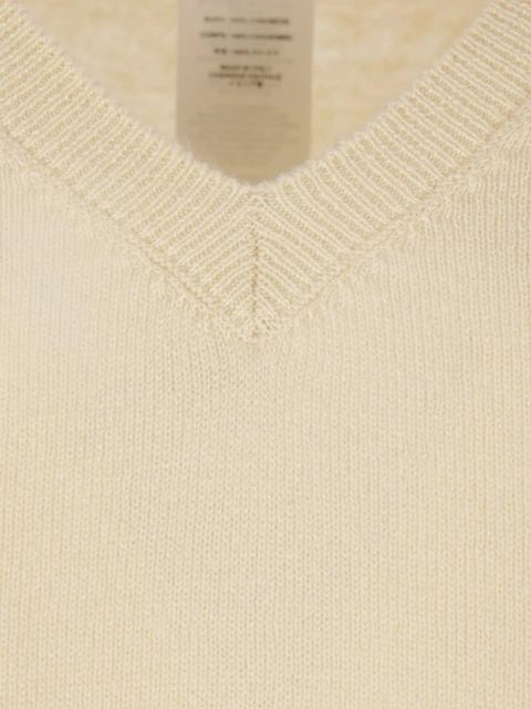 The Row V-neck sweater - Yellow