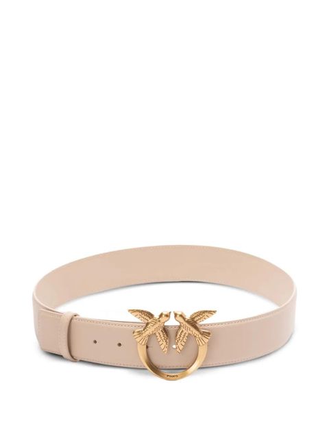 PINKO buckle leather belt - Neutrals - zdjęcie produktu nr 1