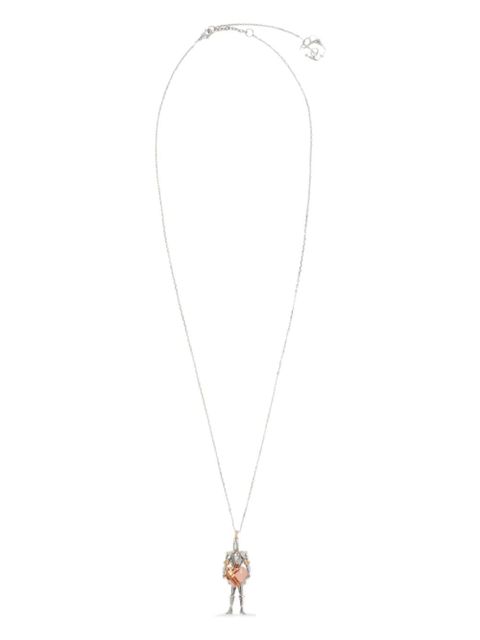 Burberry Knight Heart pendant necklace - Silver - zdjęcie produktu nr 1