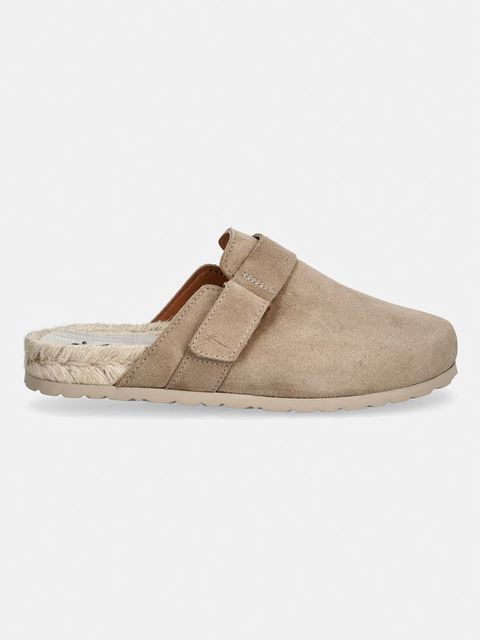 Manebi klapki zamszowe Hamptons Clog Mules - zdjęcie produktu nr 1