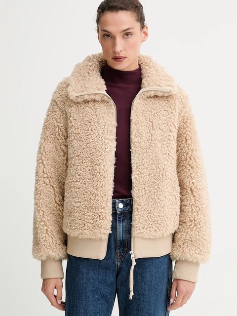 Marc O'Polo kurtka kolor beżowy przejściowa 5000006439 - zdjęcie produktu nr 1