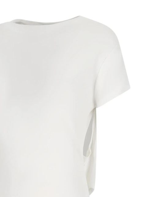 Jacquemus Le Haut Mistral draped T-shirt - White