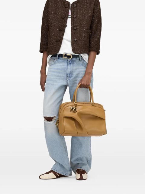 Marc Jacobs logo-charm tote bag - Neutrals