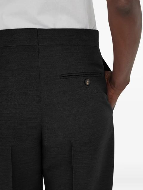 Ferragamo faille trousers - Black