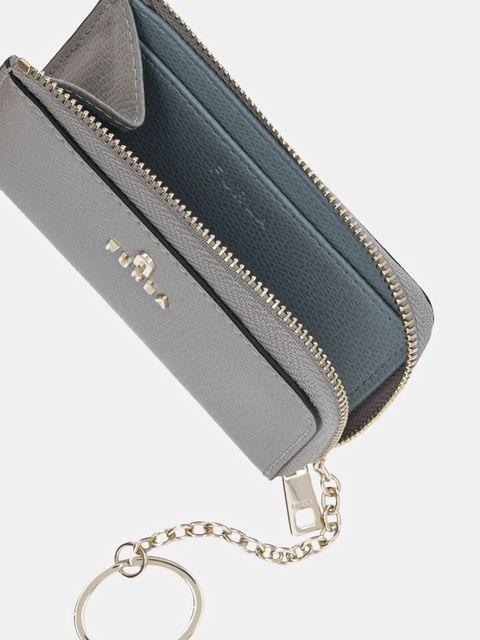 Furla portfel skórzany damski kolor szary WR00435.ARE000.4060S