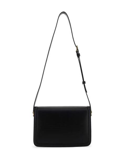Saint Laurent monogram leather shoulder bag - Black - zdjęcie produktu nr 2