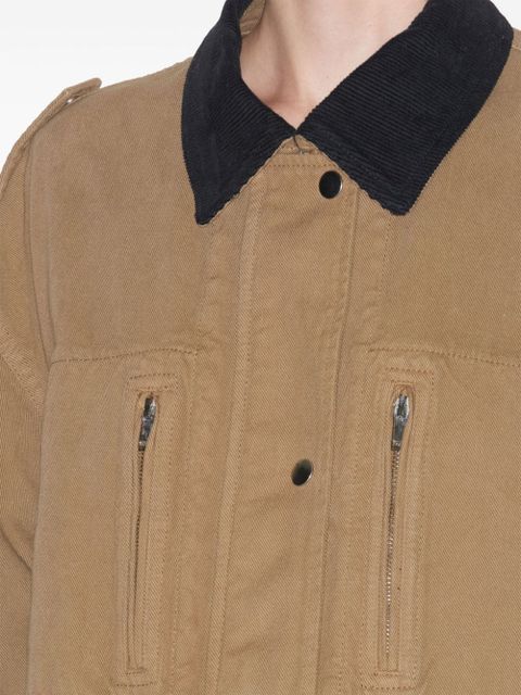 MARANT ÉTOILE Joanna denim jacket - Brown