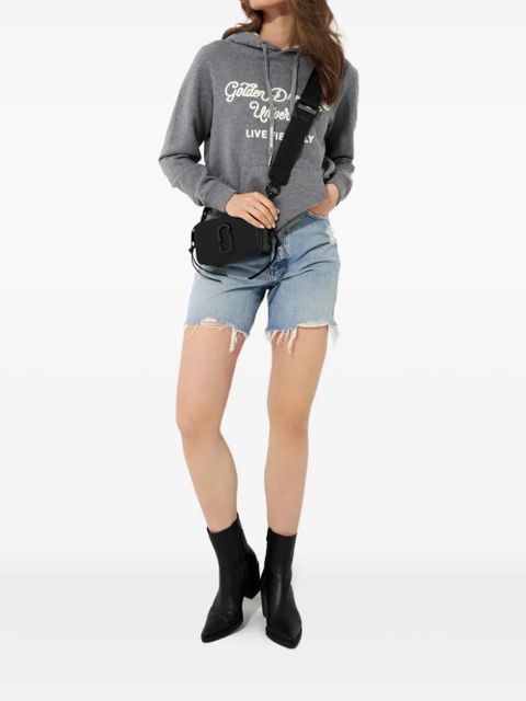 Golden Goose embroidered-logo hoodie - Grey - zdjęcie produktu nr 2