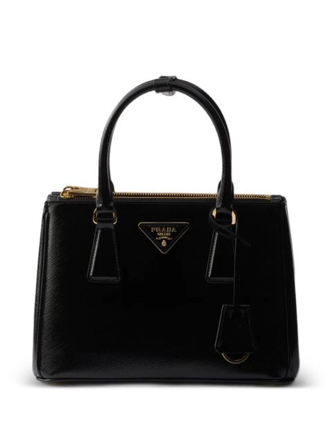 Prada small Galleria leather tote bag - Black - zdjęcie produktu nr 1