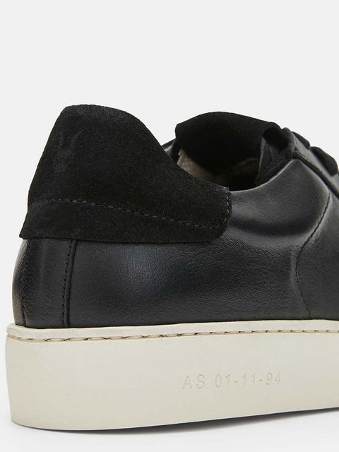 AllSaints sneakersy skórzane Shana Sneaker kolor czarny W105FB