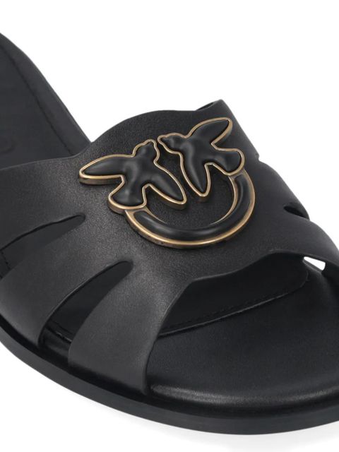 PINKO Love Birds cut-out sandals - Black