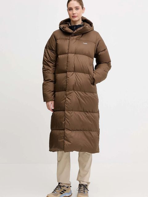 Haglöfs kurtka puchowa kolor brązowy 607775 - zdjęcie produktu nr 1