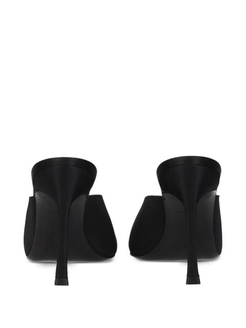 Amina Muaddi Begum crystal-embellished mules - Black