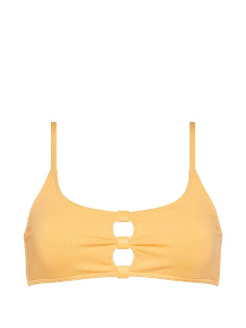 ERES crop bloom bikini top - Yellow - zdjęcie produktu nr 1