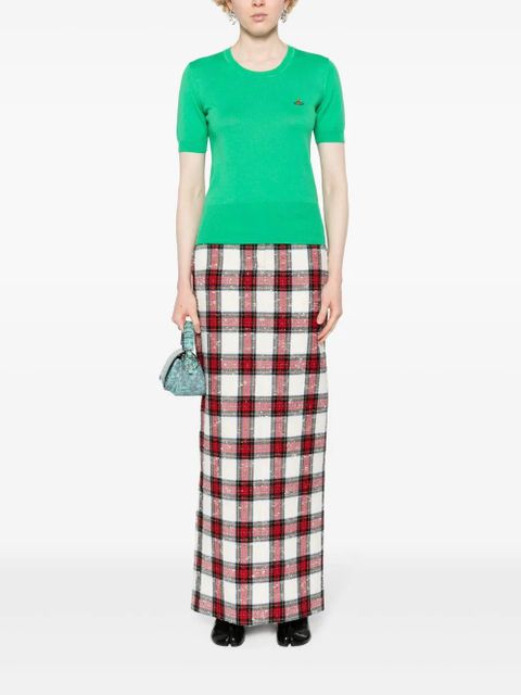 Vivienne Westwood Bea knitted top - Green - zdjęcie produktu nr 2