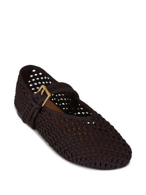 NAGHEDI Sydney buckle ballet flats - Brown - zdjęcie produktu nr 2